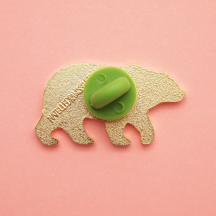 Cactus Black Bear Pin - Oh Plesiosaur