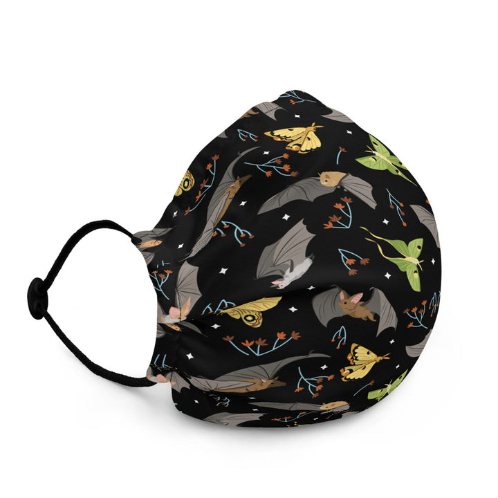 Bats & Moths Face Mask