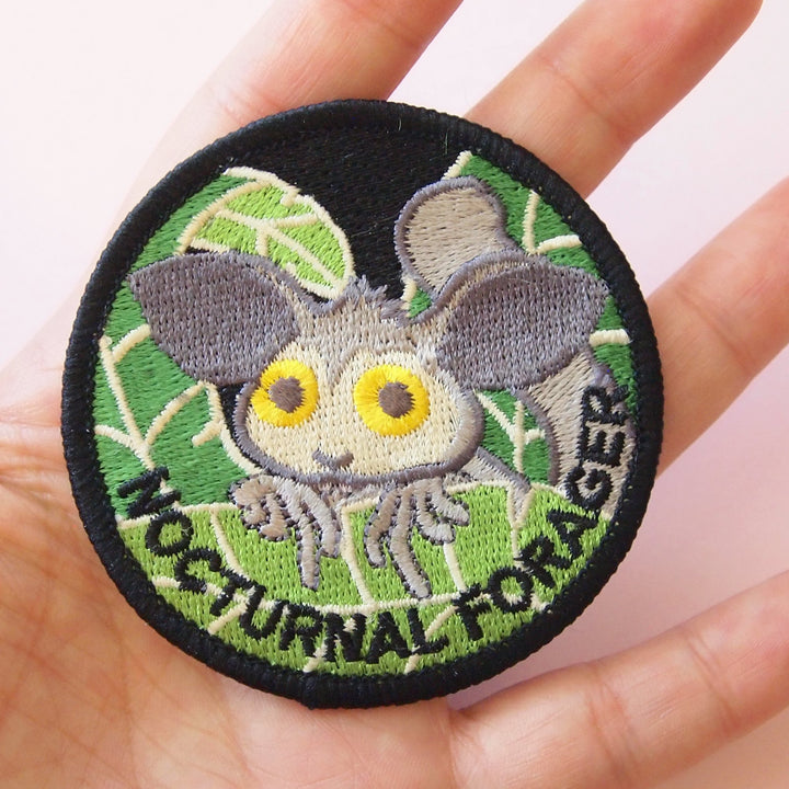 Nocturnal Forager Aye Aye Patch - Oh Plesiosaur