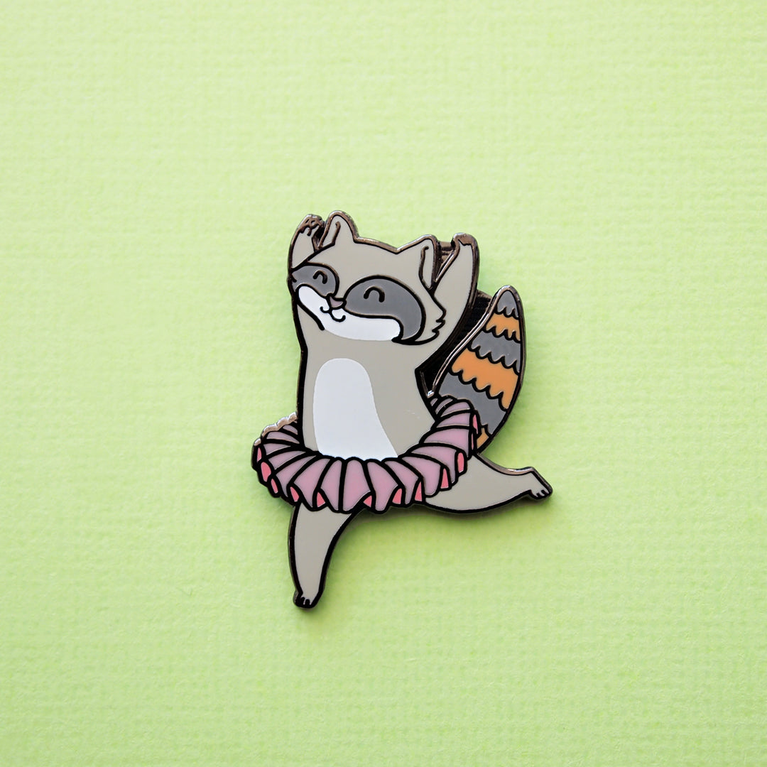 Badger and Raccoon Pin Set - Oh Plesiosaur