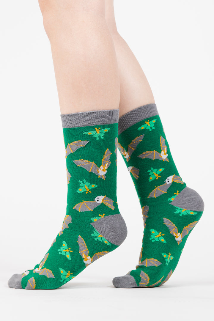 Bat and Moth Socks - Oh Plesiosaur