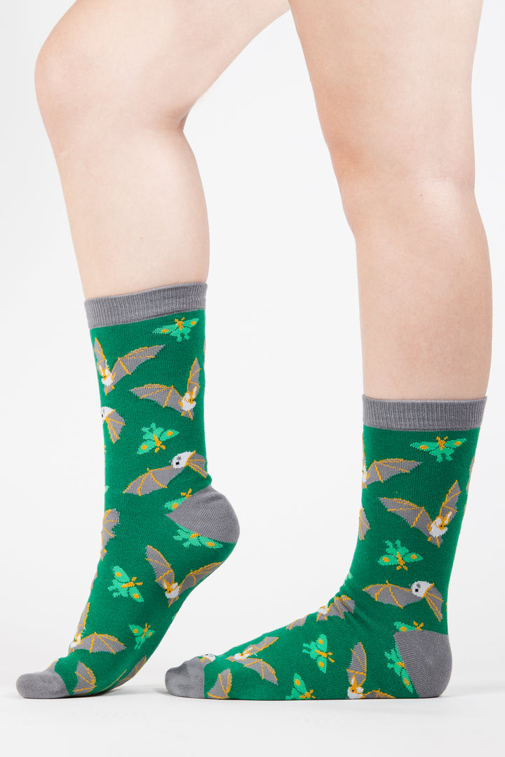 Bat and Moth Socks - Oh Plesiosaur
