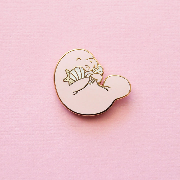 Beachcomber Millie Manatee Pin - Oh Plesiosaur
