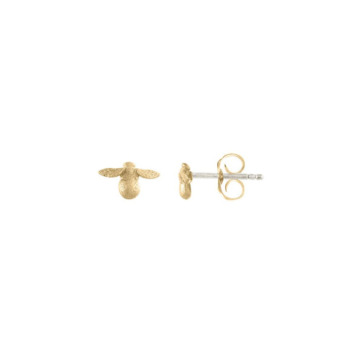 Gold Bee Studs