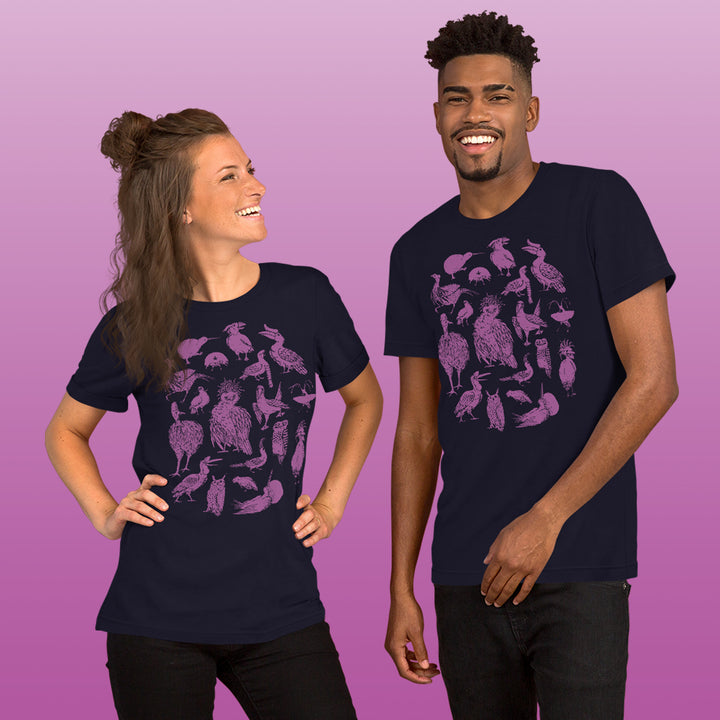 PREORDER: Dignified Birds Tee - Oh Plesiosaur