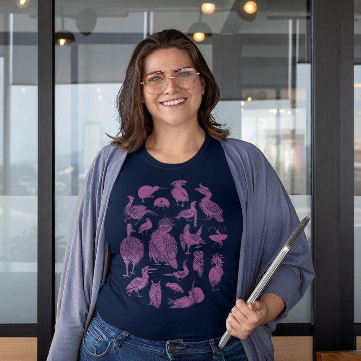 PREORDER: Dignified Birds Tee - Oh Plesiosaur