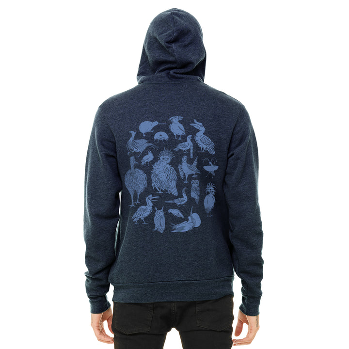 PREORDER: Dignified Birds Hoodie - Oh Plesiosaur