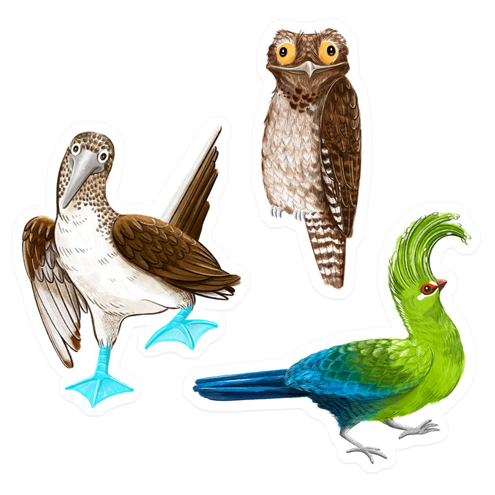 Dignified Birds Sticker Pack