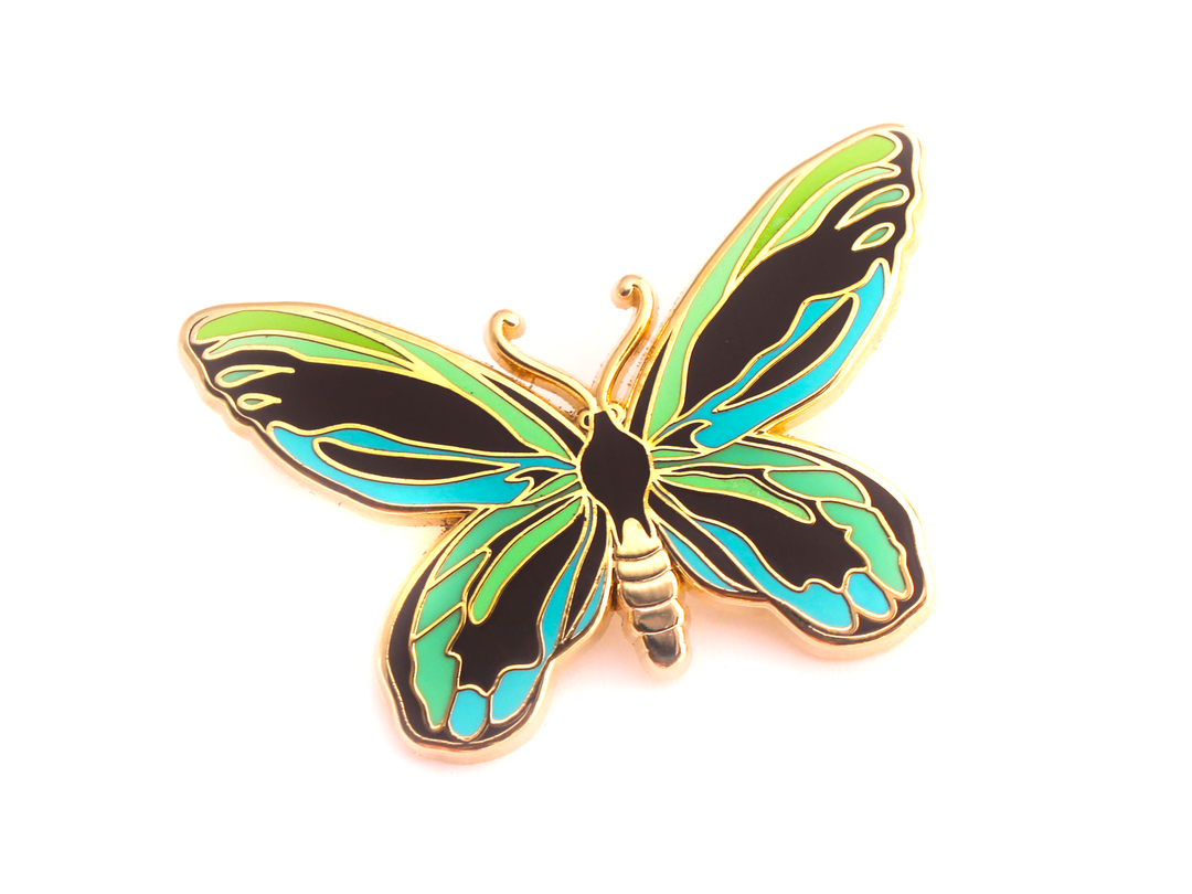 Queen Alexandra's Birdwing Pin - Oh Plesiosaur