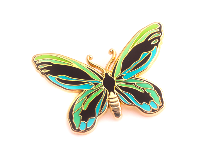Queen Alexandra's Birdwing Pin - Oh Plesiosaur
