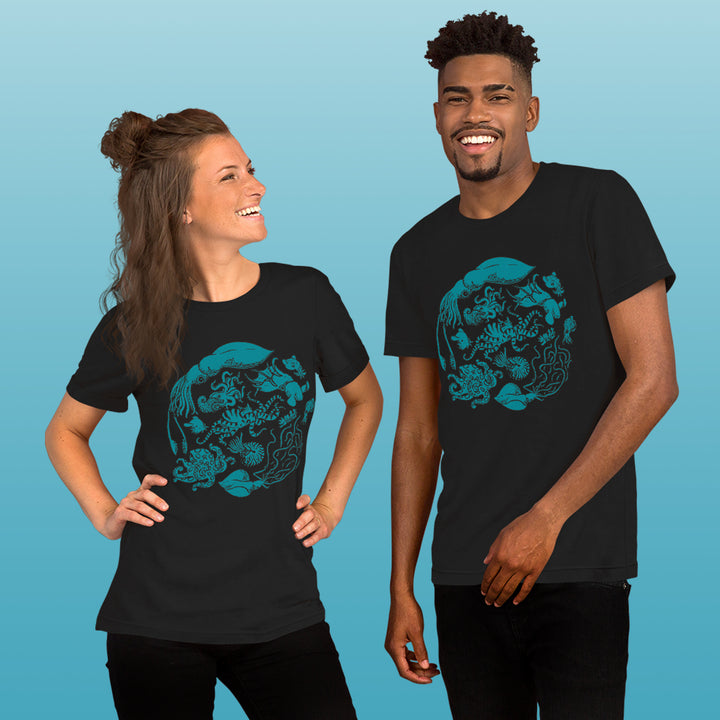 PREORDER: Cephalopod Tee - Oh Plesiosaur