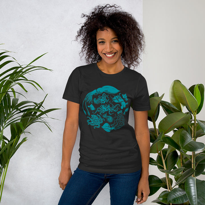 PREORDER: Cephalopod Tee - Oh Plesiosaur