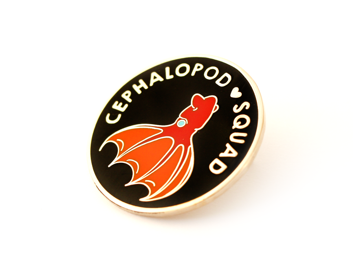 Cephalopod Squad Pin - Oh Plesiosaur