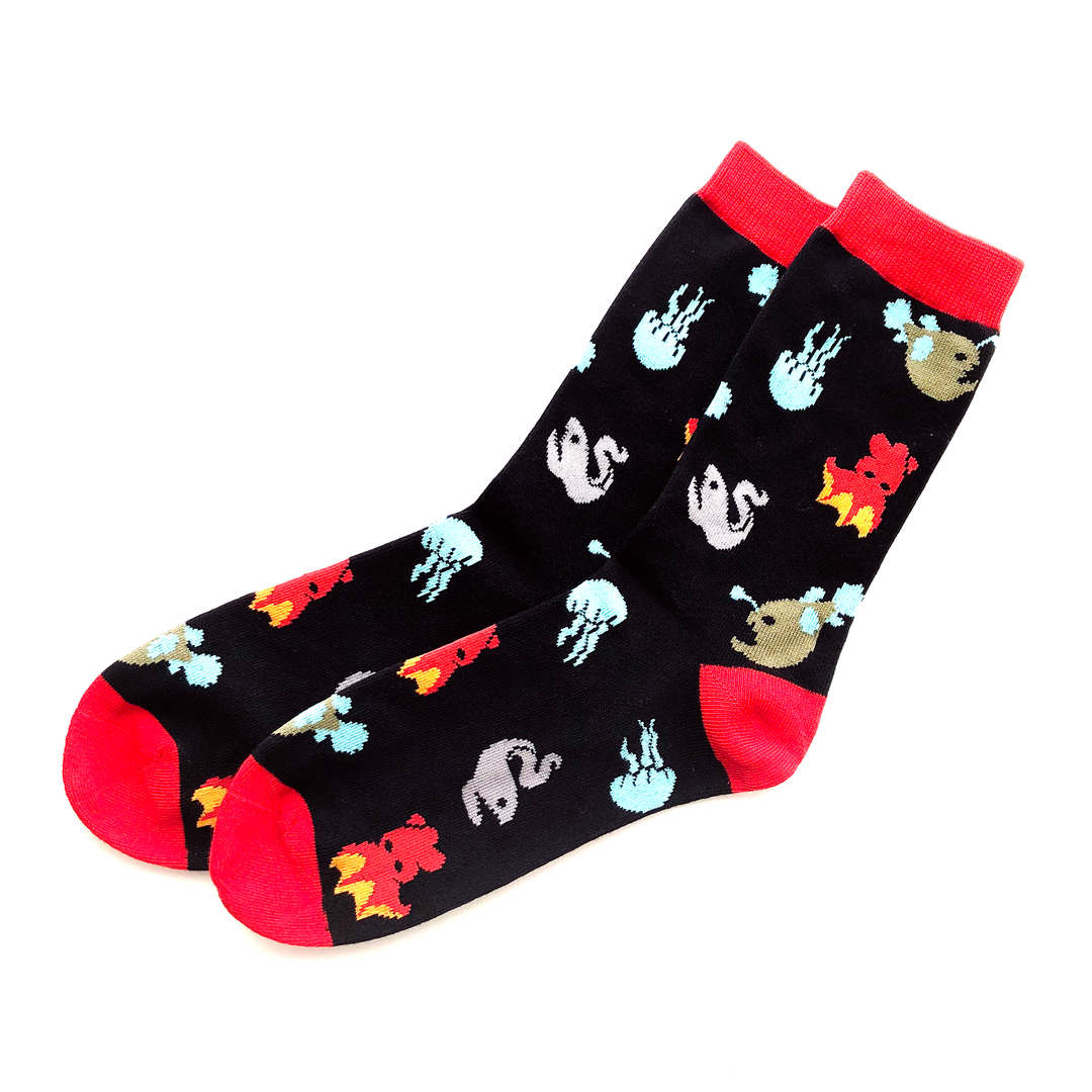 Deep Sea Socks - Oh Plesiosaur