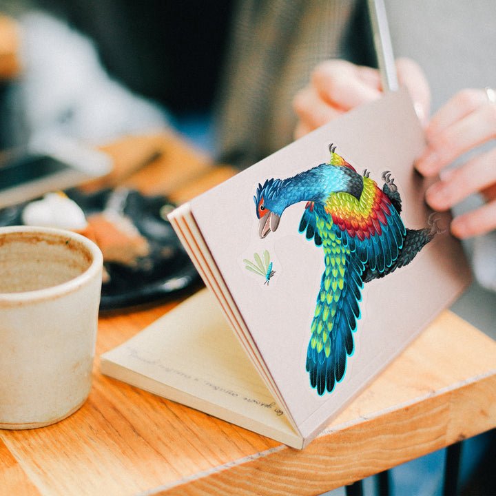 Colorful Dinosaur Sticker