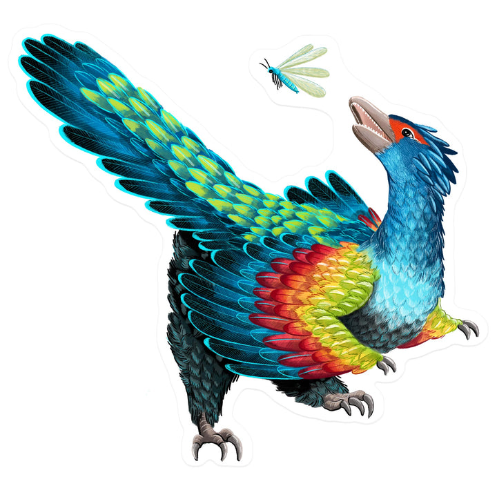 Colorful Dinosaur Sticker
