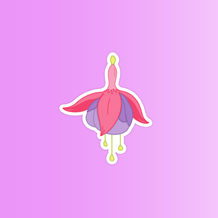 Flower Sticker Pack - Oh Plesiosaur