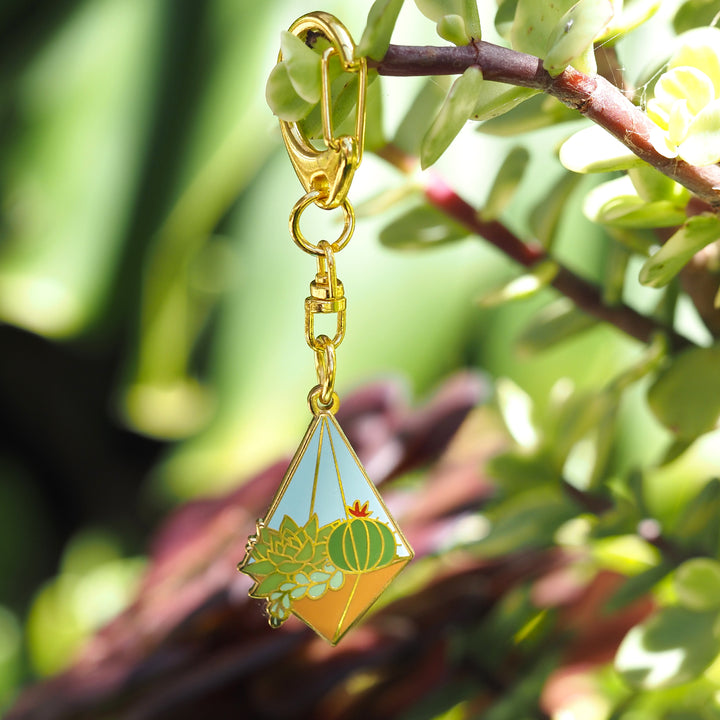 Day Terrarium Keychain