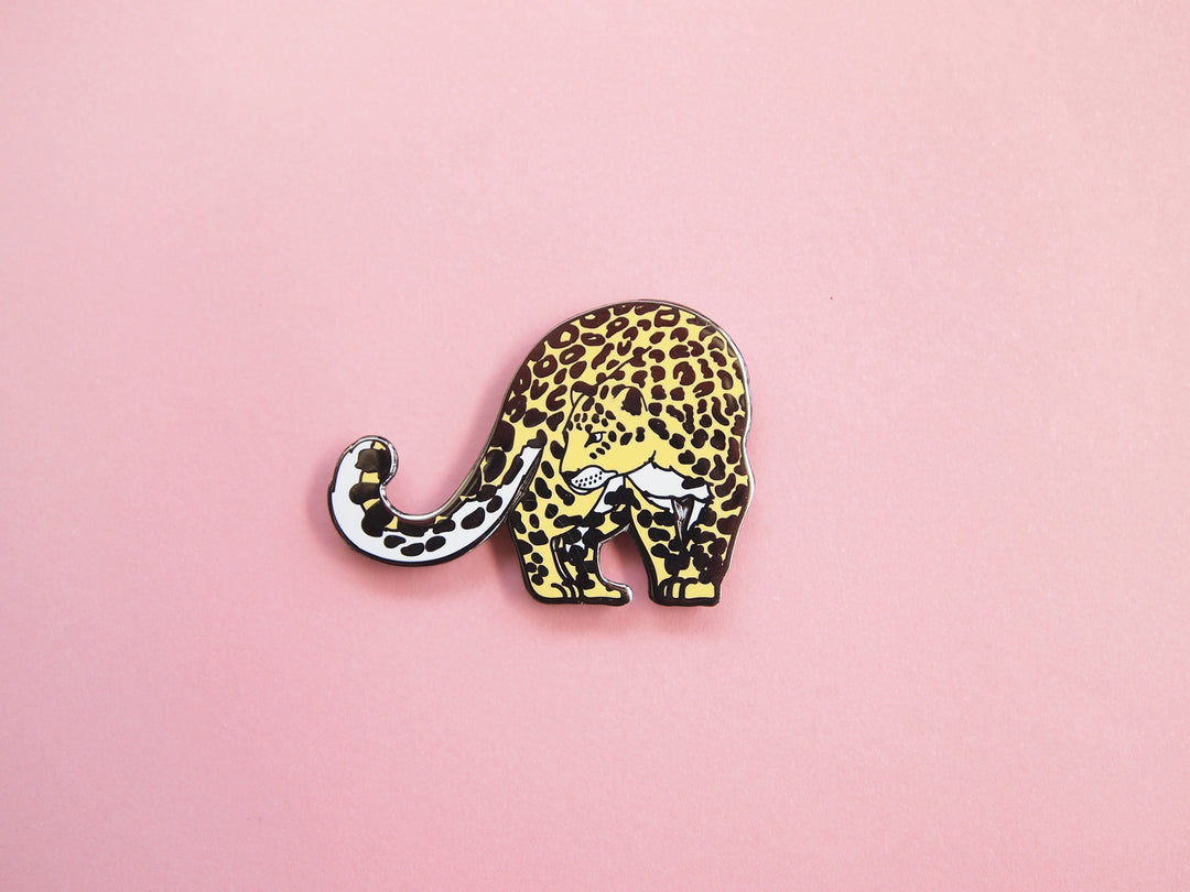 Amur Leopard Pin - Oh Plesiosaur