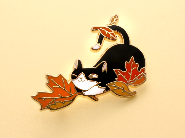 Loki Pin - Fall Foliage - Oh Plesiosaur