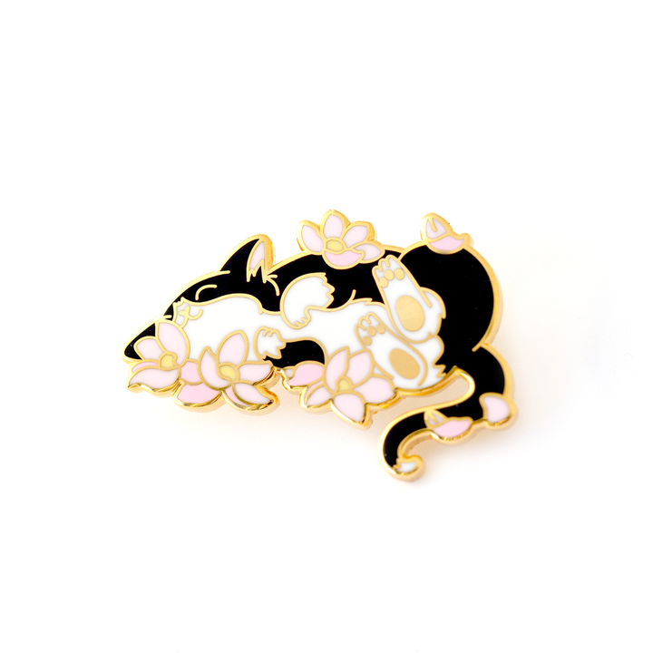 Loki Pin - Flower Frolic - Oh Plesiosaur