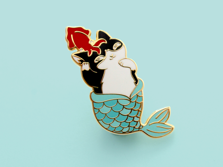 Loki Pin - Purrmaid Pals - Oh Plesiosaur