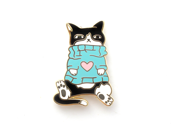 Loki Pin - Sweater Weather - Oh Plesiosaur
