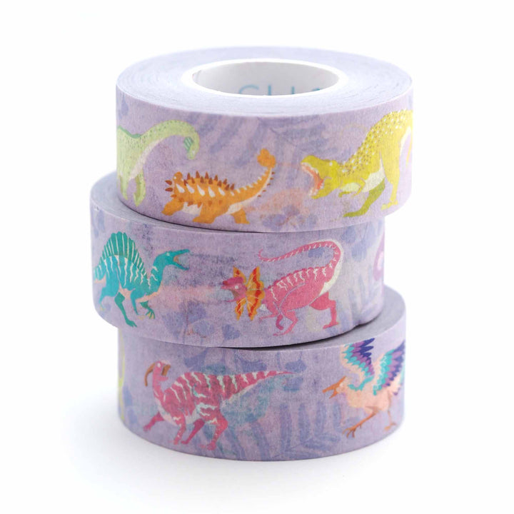 Dinosaur Masking Tape (1 roll)