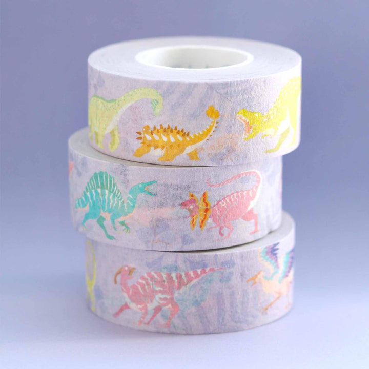 Dinosaur Masking Tape (1 roll)