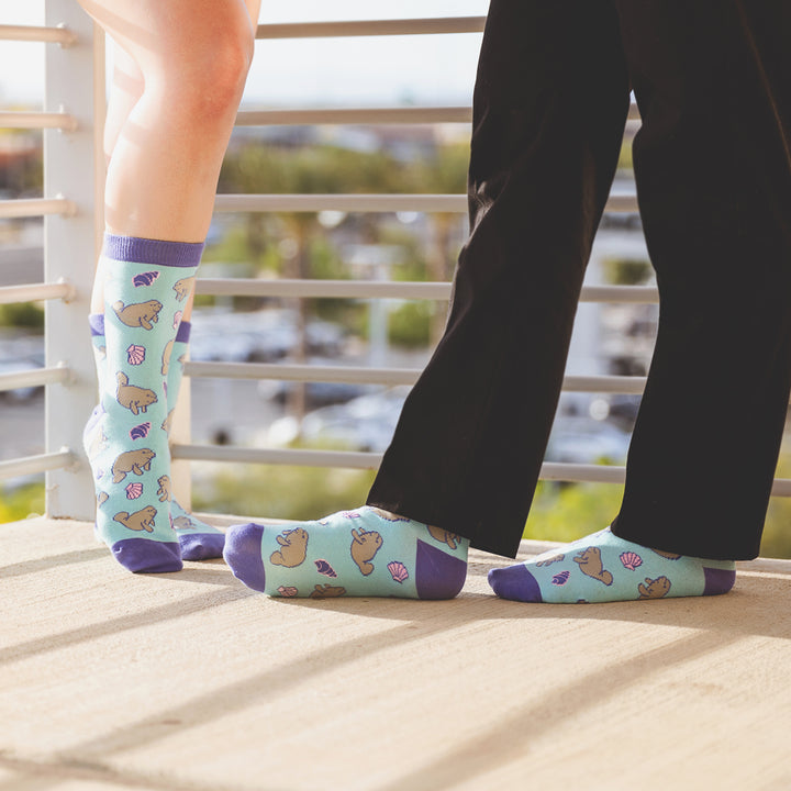 Manatee Socks - Oh Plesiosaur