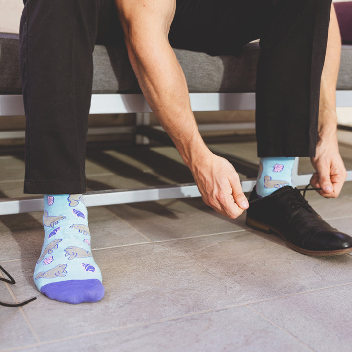 Manatee Socks - Oh Plesiosaur