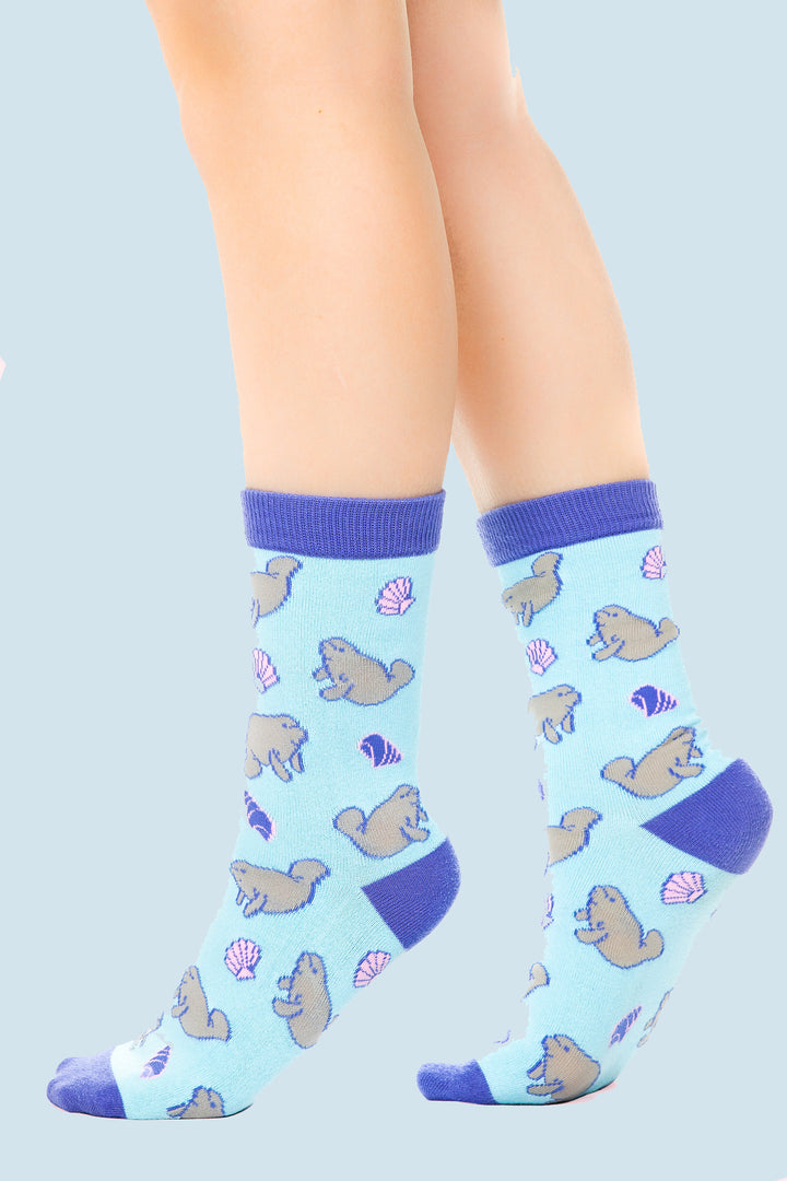 Manatee Socks - Oh Plesiosaur