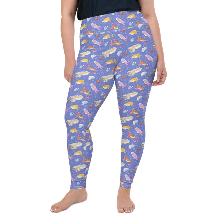 Cuttlefish Leggings - Plus Size