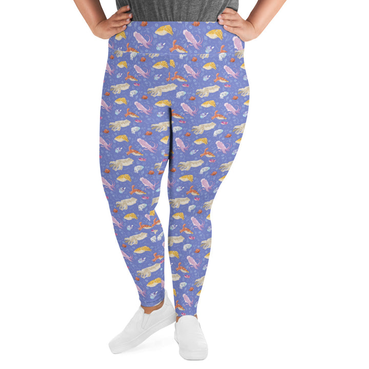 Cuttlefish Leggings - Plus Size