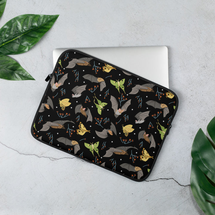 Bats & Moths Laptop Sleeve