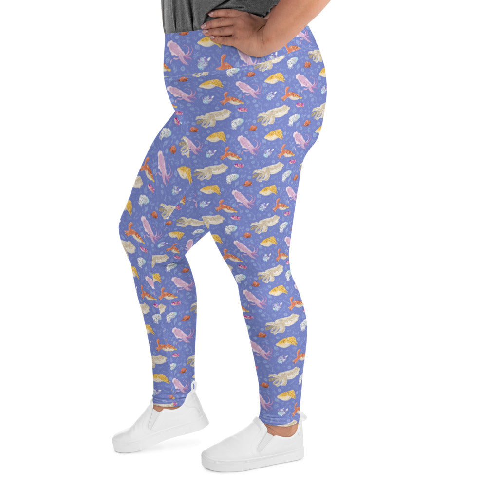 Cuttlefish Leggings - Plus Size