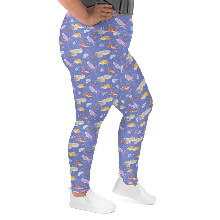 Cuttlefish Leggings - Plus Size