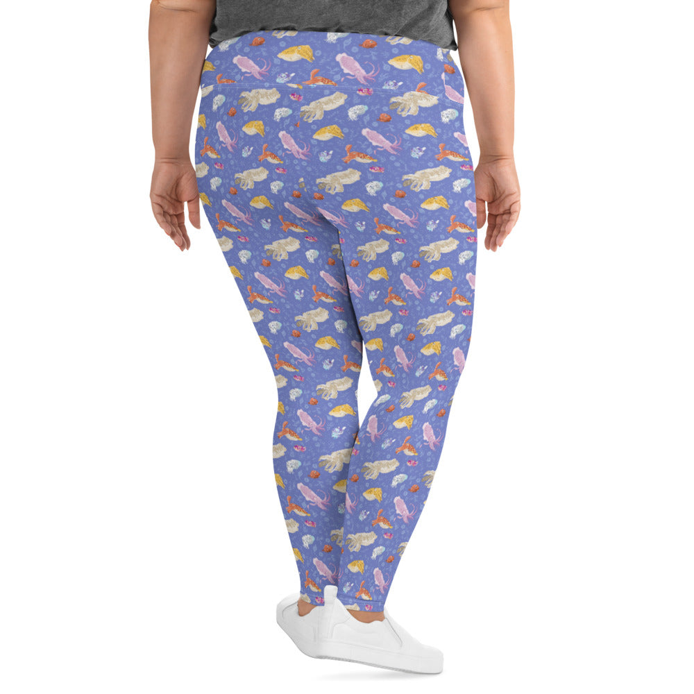 Cuttlefish Leggings - Plus Size