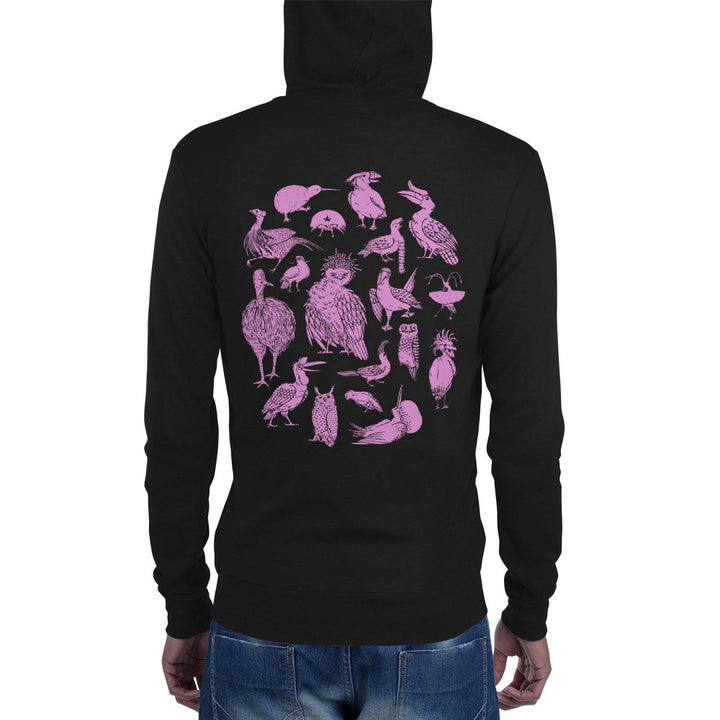 Dignified Birds Lightweight Hoodie
