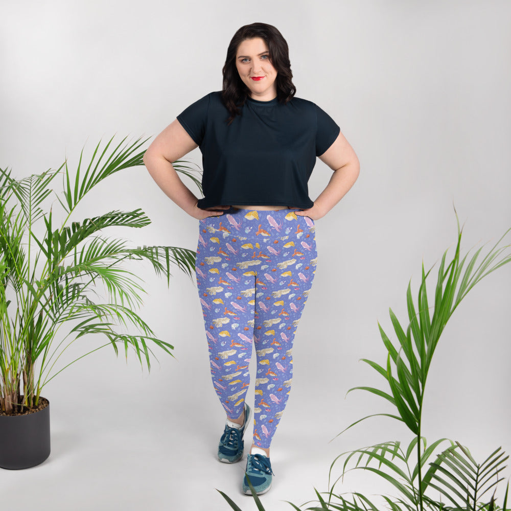 Cuttlefish Leggings - Plus Size