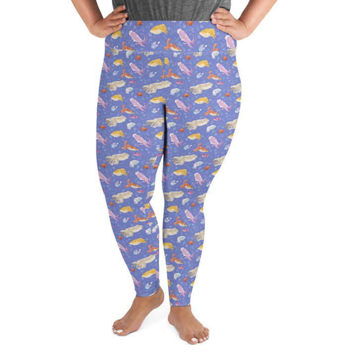 Cuttlefish Leggings - Plus Size