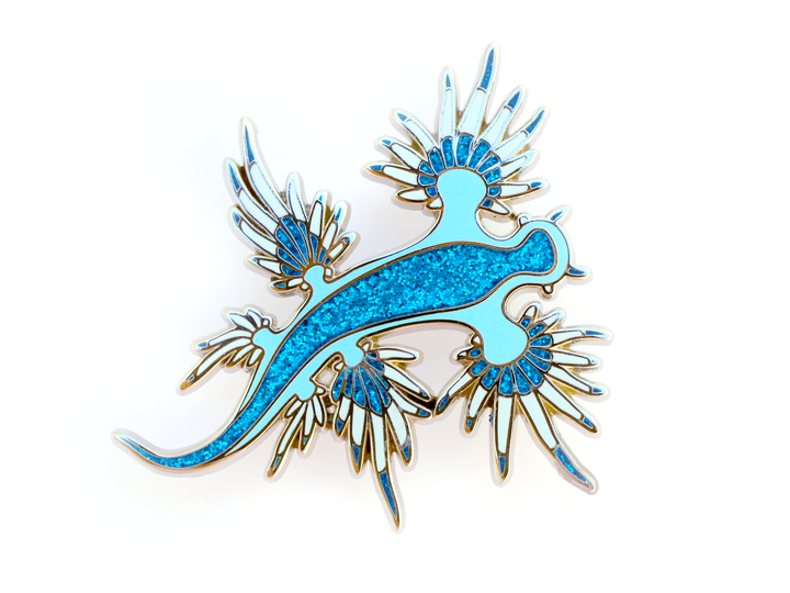 Nudibranch Pin - Oh Plesiosaur