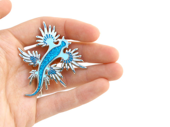 Nudibranch Pin - Oh Plesiosaur