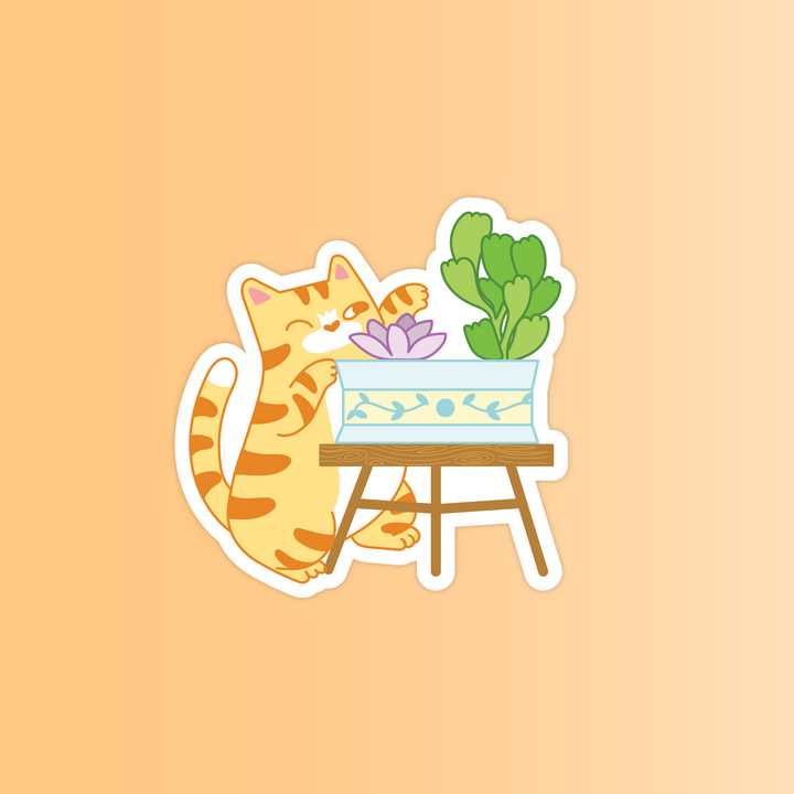 Plant & Cats Sticker Pack - Oh Plesiosaur