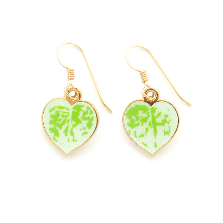Satin Pothos Earrings