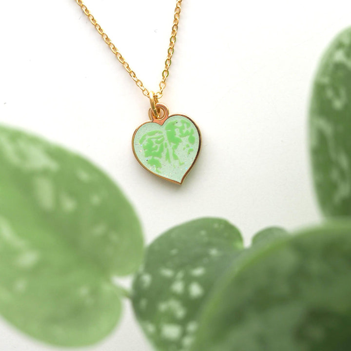 Satin Pothos Necklace
