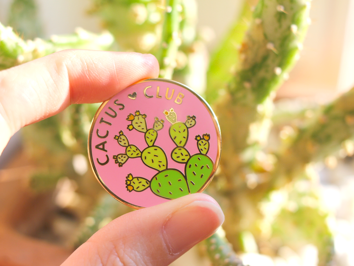 Cactus Club Pin - Oh Plesiosaur