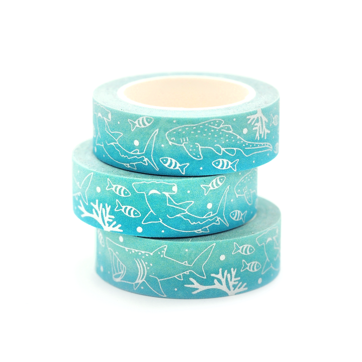 Shark Washi Tape - Oh Plesiosaur
