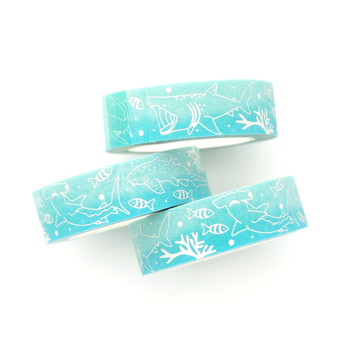 Shark Washi Tape - Oh Plesiosaur