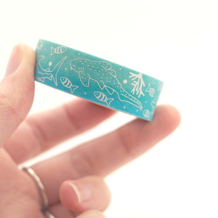 Shark Washi Tape - Oh Plesiosaur